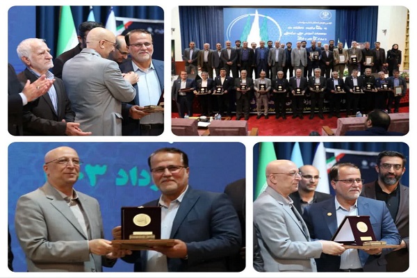 اعطای نشان «سرو» به رئیس دانشگاه علم و فناوری مازندران