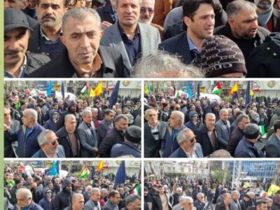 حضور  پرشکوه مردم  ساری در مراسم راهپیمایی پرشور پیروزی انقلاب شکوهمند اسلامی