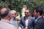 بازدید میدانی فرماندار میاندورود از روستاهای این شهرستان