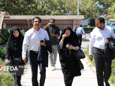 در حاشیه افتتاح خوابگاه متاهلین دانشگاه؛ بازدید مدیرکل دانشجویی وزارت بهداشت از استخر و سلف دانشجویی دانشگاه علوم پزشکی مازندران