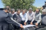 بازدید معاون وزیر راه از طرح‌های توسعه‌ای میاندورود/ قول مساعد رئیس سازمان بنادر برای  تعریض پل نکاچوب