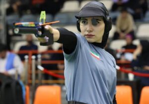 کسب نشان برنز بانوی تیرانداز ساروی در آسیا