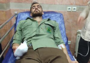 مدیرکل منابع طبیعی و آبخیزداری استان مازندران ؛   مجروح شدن و قطع انگشت‌مامور منابع طبیعی بابل در روز کارمند  و  در ازای حفظ منابع طبیعی