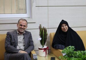 دیدار رییس مجمع نمایندگان مازندران و نماینده مردم شهرستان‌های نور و محمودآباد در مجلس شورای اسلامی با سرپرست اداره کل بهزیستی استان