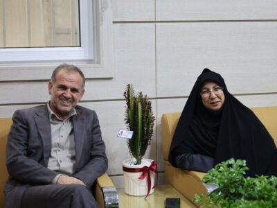 دیدار رییس مجمع نمایندگان مازندران و نماینده مردم شهرستان‌های نور و محمودآباد در مجلس شورای اسلامی با سرپرست اداره کل بهزیستی استان