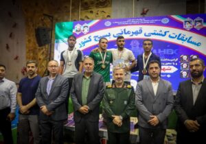 مازندران قهرمان کشتی فرنگی بسیج کشور شد