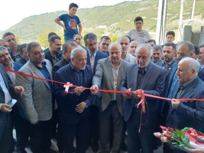 سالن ورزشی شهدای عشرستاق هزارجریب بهشهر افتتاح شد