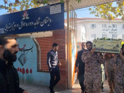اشک و افتخار در دل ایام فاطمیه؛ تجلیل از خانواده شهید موسوی در آغوش حضور شهید گمنام