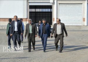 بازدید فرماندار و شهردار ساری از نیروگاه زباله‌سوز
