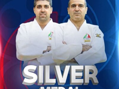 بردی و روح الله زاده نایب قهرمان جهان در کیمه نو کاتا