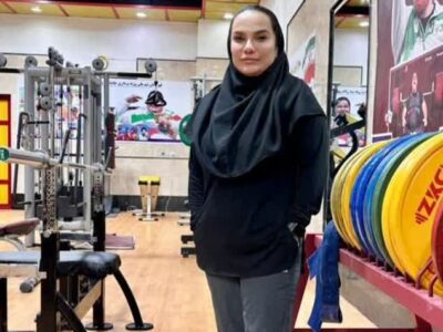 حضور صائبه عباس زاده مربی ارزشمند پاراوزنه برداری ساروی در اردوی تیم ملی