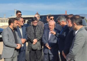 به همراه جمعی از نمایندگان مجلس؛  بازدید استاندار مازندران از پروژه ساخت سوله مدیریت بحران در شهرک صنعتی مرزن‌آباد