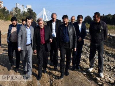 بازدید فرماندار و شهردار ساری از پروژههای عمرانی و دیدار با جانبازان آسایشگاه امام علی (ع)