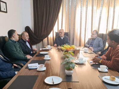 جلسه ریل گذاری سیستم هوش مصنوعی در ساختار سازمان سرمایه گذاری و مشارکت های مردمی شهرداری مرکز مازندران