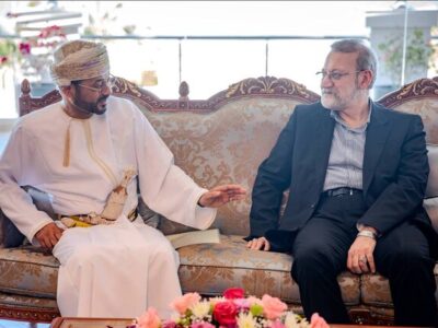 البوسعیدی: دیدار با لاریجانی سازنده بود/ خواستار خویشتنداری و مصالحه عاقلانه در منطقه هستیم