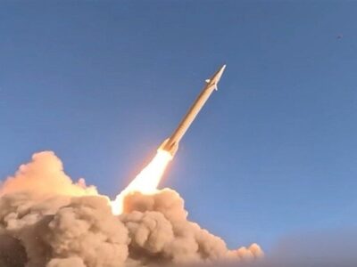 آغاز موج پنجاه و نهم عملیات وعده صادق ۴ با شلیک موشک حاج قاسم