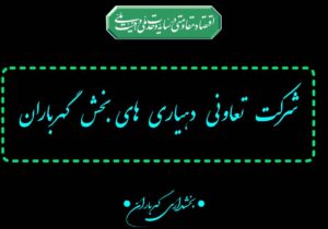 انتخابات هیأت‌مدیره و بازرس شرکت تعاونی دهیاری‌های بخش گهرباران برگزار شد
