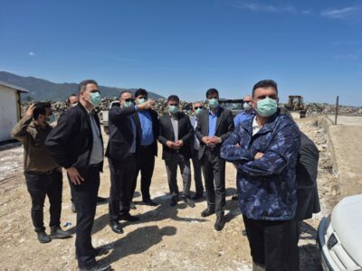 طرح بازسازی سایت زباله رامسر آماده اجرا شد