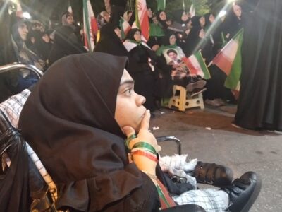 شصتمین اجتماع  شبانه مردم انقلابی بابلسر در بیعت با رهبری و دفاع ملی