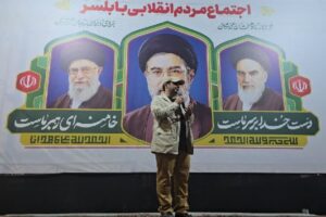 شصتمین اجتماع شبانه مردم انقلابی بابلسر در بیعت با رهبری و دفاع ملی