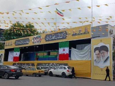 تجلی خدمت بی‌واسطه در قلب شهر در آستانه برپایی موکب خدمت در مرکز استان ؛   بازدید میدانی فرماندار و شهردار ساری از روند برپایی موکب خدمت