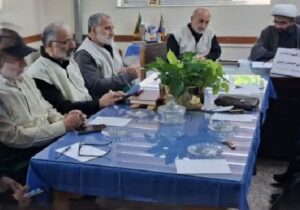 نشست مشترک رئیس کمیته امداد و دبیر کانون‌های خدمت رضوی شهرستان بابلسر
