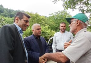 پیگیری مسائل زیرساختی روستاهای کلیجانرستاق در بازدید سرپرست فرمانداری ساری