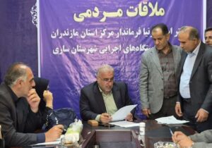 چهاردانگه در قاب خدمت ؛روایت یک روز‌  پُرکار فرماندار ساری در سرزمین ظرفیت های مغفول؛