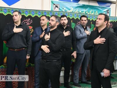 عمارت شهرداری ساری میزبان دومین آئین سوگواری ماه محرم