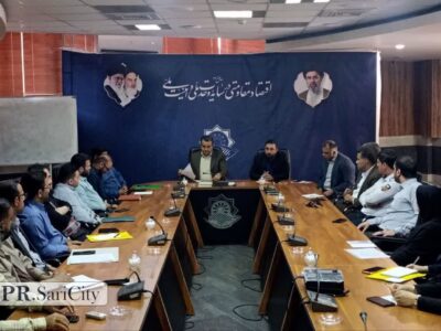 برگزاری جلسه هماهنگی و نظارت بر عملکرد واحدهای اداری و کارگزینی شهرداری ساری