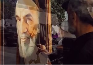 هنرنمایی هنرمند ان بابلسری در گرامیداشت غدیر و یاد امام خمینی(ره)