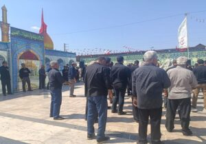 راه پیمایی جاماندگان اربعین حسینی در بابلسر