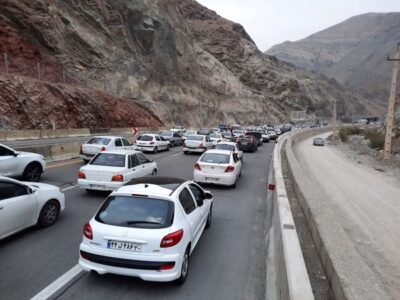 محدودیتهای ترافیکی مازندران تا شنبه ادامه دارد/ ترافیک سنگین در چالوس و هراز