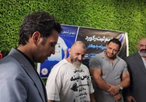 مهدی ضابطی قهرمان پرس سینه کشور در گفت وگو با گزارشگر
